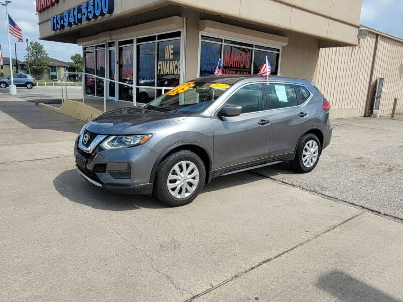 Used 2017 Nissan Rogue S with VIN 5N1AT2MT3HC787057 for sale in Houston, TX