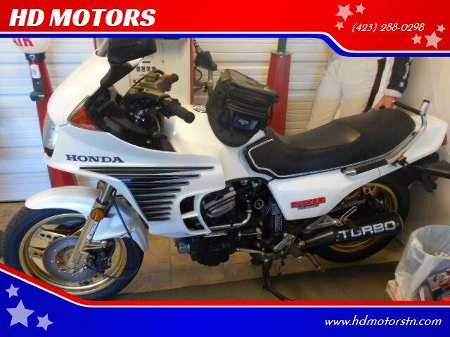 1982 Honda CX500TURBO for sale at HD MOTORS in Kingsport TN