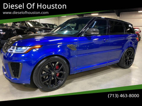 2019 Land Rover Range Rover Sport for sale at Diesel Of Houston in Houston TX