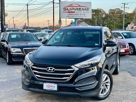 2016 Hyundai Tucson for sale at Supreme Auto Sales in Chesapeake VA