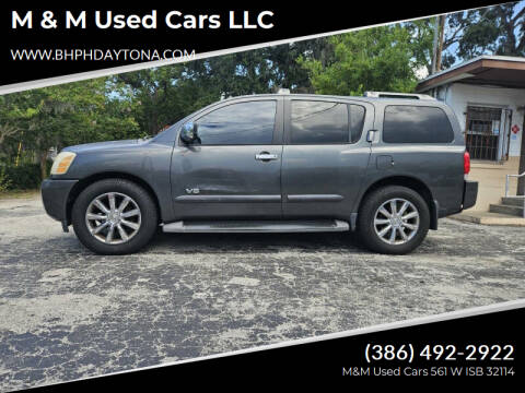 2006 Nissan Armada for sale at M & M Used Cars LLC in Daytona Beach FL