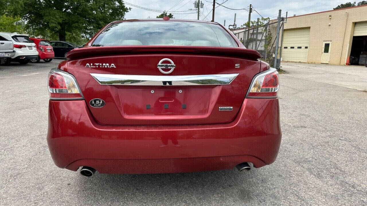 2015 Nissan Altima for sale at East Auto Sales LLC in Raleigh, NC