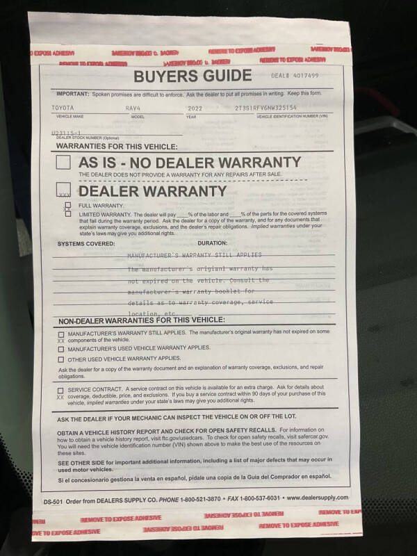 2022 Toyota RAV4 TRD Off-Road