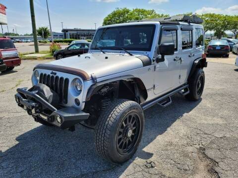 2012 Jeep Wrangler Unlimited for sale at International Auto Wholesalers in Virginia Beach VA