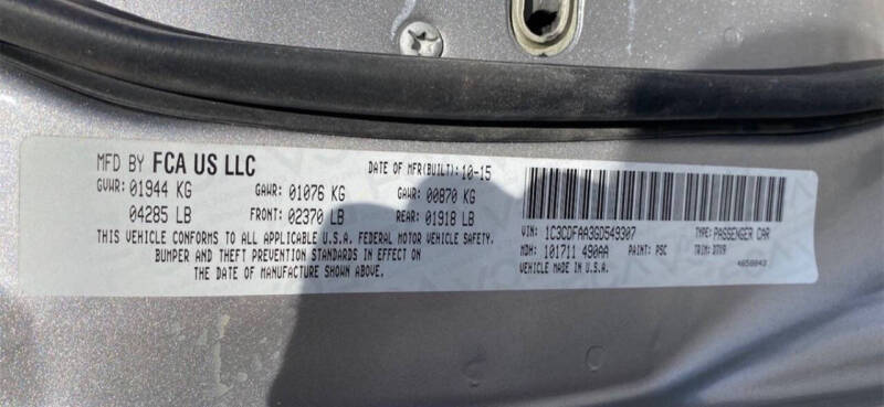 2016 Dodge Dart SE