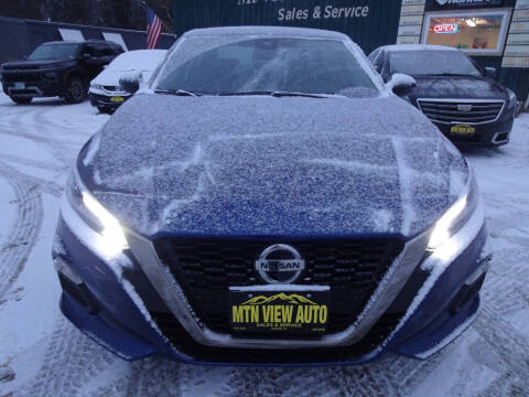 2022 Nissan Altima for sale at MOUNTAIN VIEW AUTO in Lyndonville VT