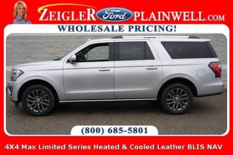 2019 Ford Expedition MAX for sale at Harold Zeigler Ford - Jeff Bishop in Plainwell MI