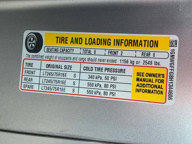 2017 Chevrolet Express LT 2500