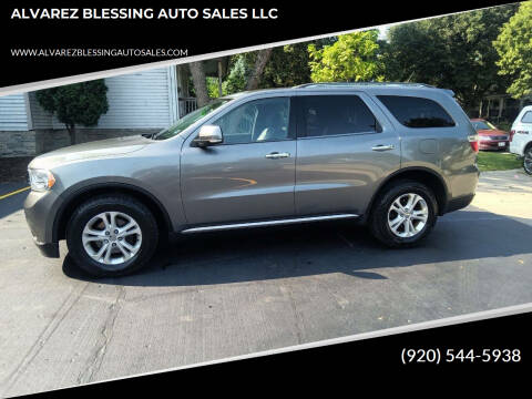 2013 Dodge Durango for sale at ALVAREZ BLESSING AUTO SALES LLC in Green Bay WI