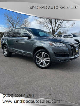 2012 Audi Q7 for sale at Sindibad Auto Sale, LLC in Englewood CO