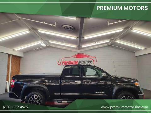 2016 Toyota Tundra for sale at Premium Motors in Villa Park IL