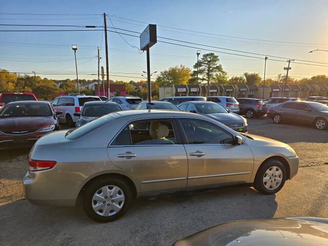 2003 Honda Accord for sale at Mac Motors in Arlington, TX