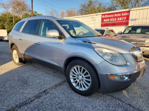 2012 Buick Enclave for sale at McKinney Auto Sales in Mckinney TX