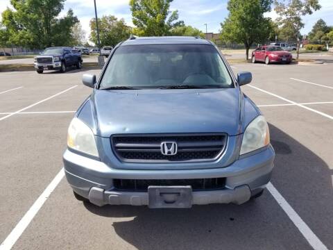 2005 Honda Pilot for sale at QUEST MOTORS in Englewood CO