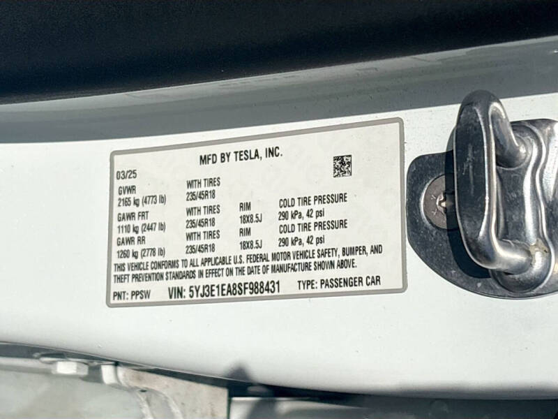 2025 Tesla Model 3 Long Range