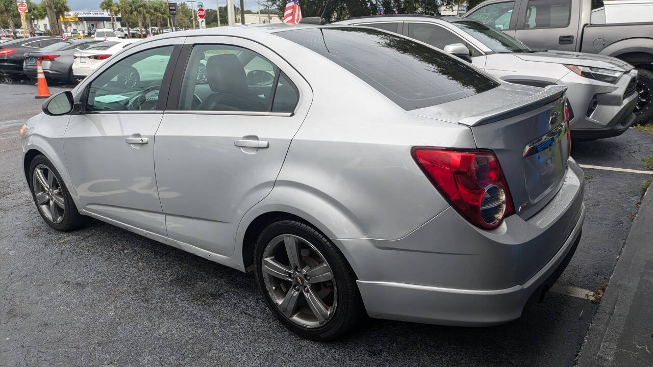 2015 Chevrolet Sonic for sale at Celebrity Auto Sales in Fort Pierce, FL