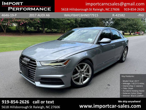2017 Audi A6 2.0T quattro Premium