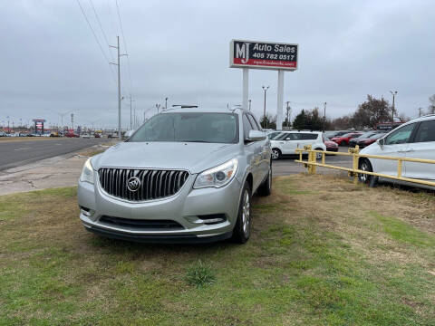 2016 Buick Enclave for sale at MJ AUTO SALES in Oklahoma City OK