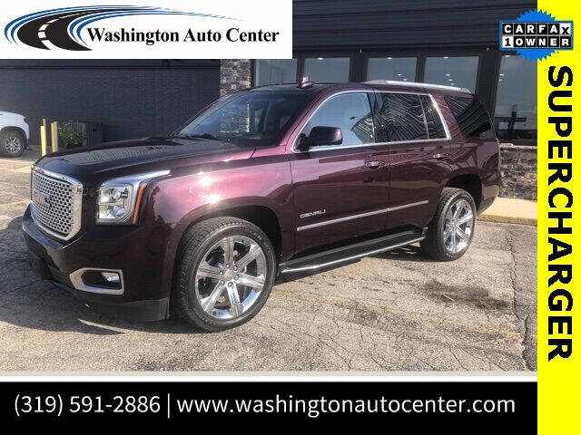2017 GMC Yukon for sale at Washington Auto Center in Washington IA