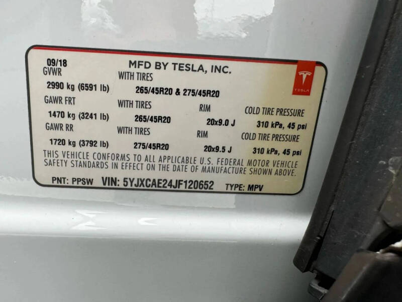 2018 Tesla Model X 75D