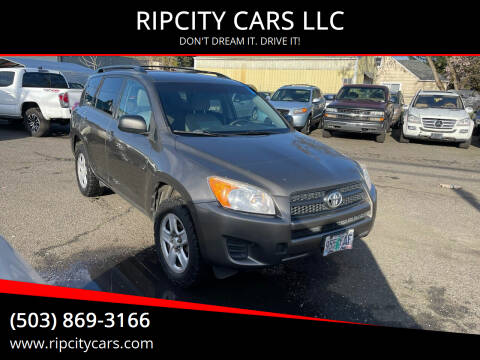2011 Toyota RAV4 for sale at RIPCITY CARS LLC in Portland OR