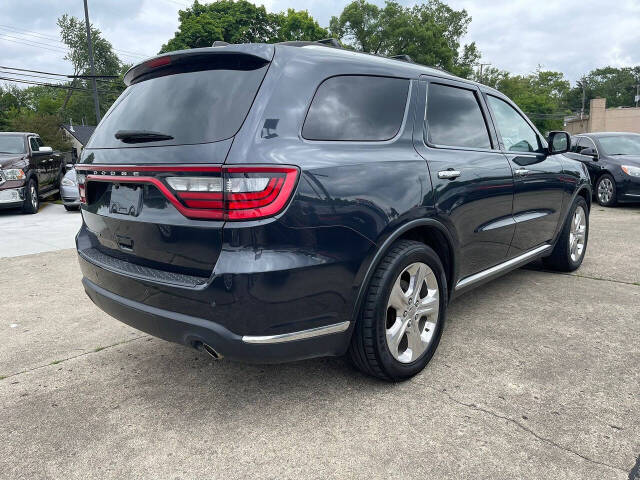 2015 Dodge Durango for sale at Capital Auto Financing in Redford, MI