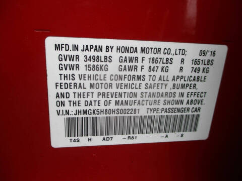 2017 Honda Fit EX-L