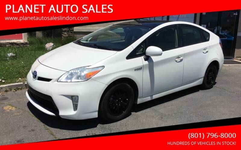 2012 Toyota Prius for sale at PLANET AUTO SALES in Lindon UT