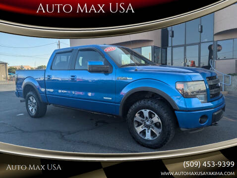 2013 Ford F-150 for sale at Auto Max USA in Puyallup WA