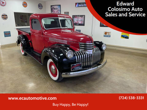 1946 Chevrolet 3100 for sale at Edward Colosimo Auto Sales and Service in Evans City PA