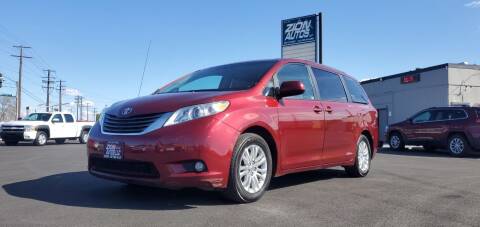 2013 Toyota Sienna for sale at Zion Autos LLC in Pasco WA