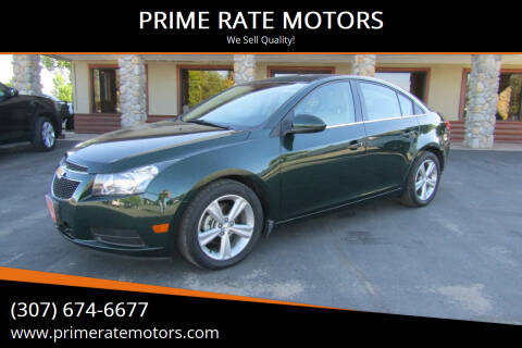 2014 Chevrolet Cruze for sale at PRIME RATE MOTORS in Sheridan WY