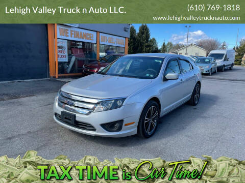 2010 Ford Fusion for sale at Lehigh Valley Truck n Auto LLC. in Schnecksville PA