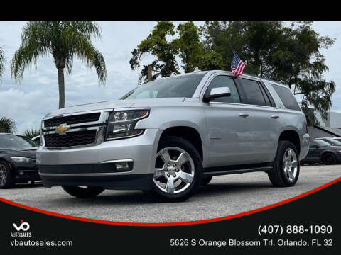 2015 Chevrolet Tahoe for sale at V & B Auto Sales in Orlando FL