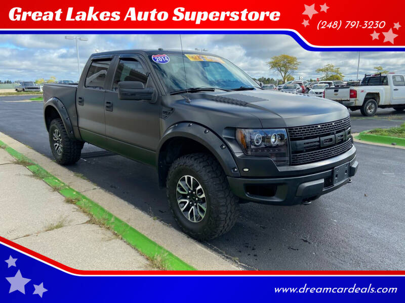 2014 Ford F-150 for sale at Great Lakes Auto Superstore in Waterford Township MI