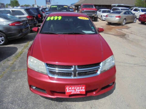 2013 Dodge Avenger for sale at Century Auto Sales LLC in Appleton WI