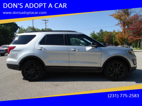 2017 Ford Explorer for sale at DON'S ADOPT A CAR in Cadillac MI