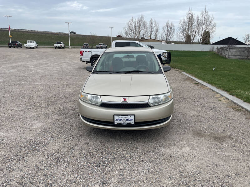 2004 Saturn Ion for sale at GILES & JOHNSON AUTOMART in Idaho Falls ID