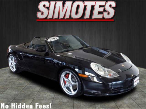 2003 Porsche Boxster for sale at SIMOTES MOTORS in Minooka IL