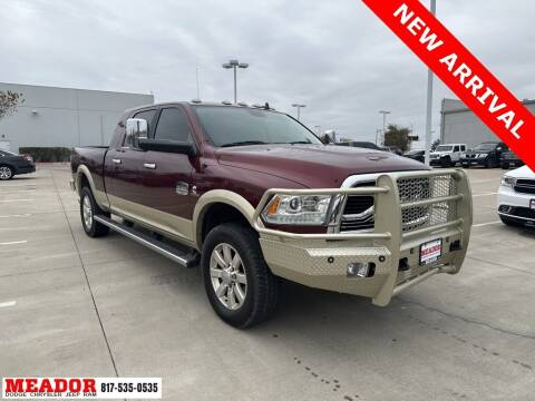 2017 RAM Ram Pickup 3500 for sale at Meador Dodge Chrysler Jeep RAM in Fort Worth TX