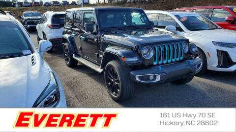 2022 Jeep Wrangler Unlimited for sale at Everett Chevrolet Buick GMC in Hickory NC