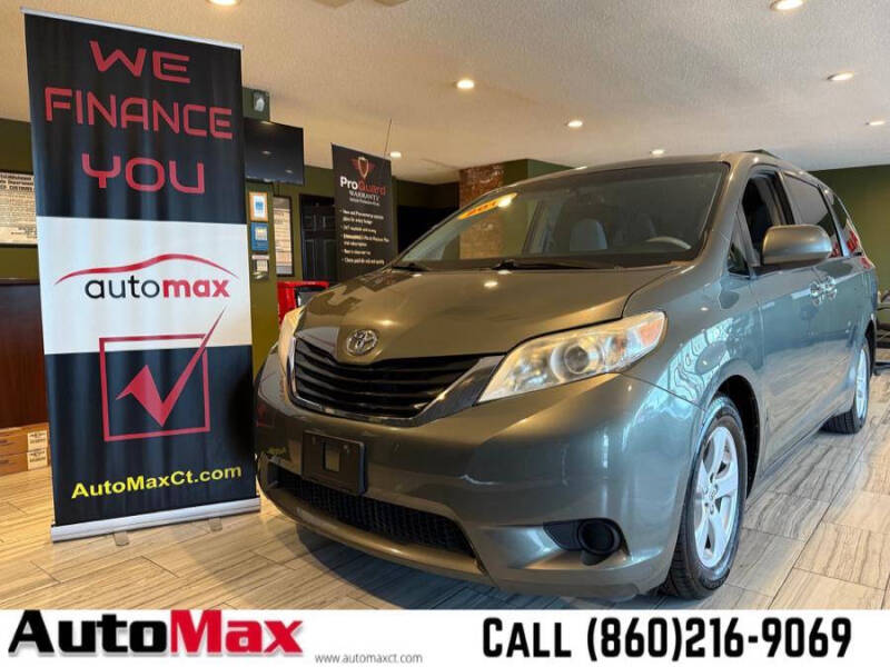 2013 Toyota Sienna for sale at AutoMax in West Hartford CT