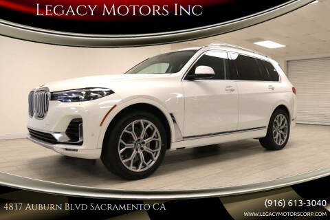 2020 BMW X7 for sale at Legacy Motors Inc in Sacramento CA