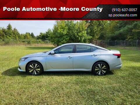 2021 Nissan Altima for sale at Poole Automotive in Laurinburg NC