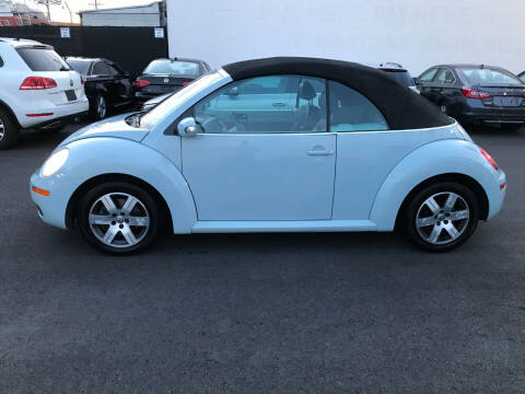 2006 Volkswagen New Beetle Convertible for sale at Shoppe Auto Plus in Westminster CA