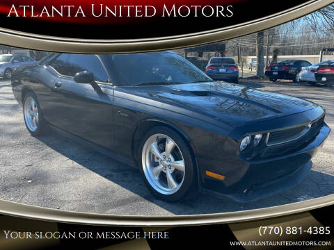 2012 Dodge Challenger for sale at Atlanta United Motors in Jefferson GA
