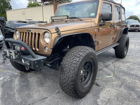 2015 Jeep Wrangler Unlimited for sale at United Luxury Motors in Stone Mountain GA