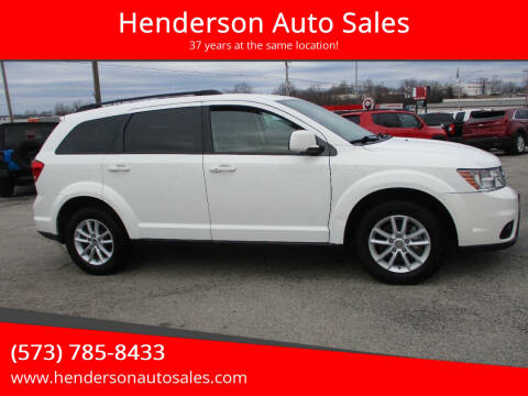 2016 Dodge Journey for sale at Henderson Auto Sales in Poplar Bluff MO