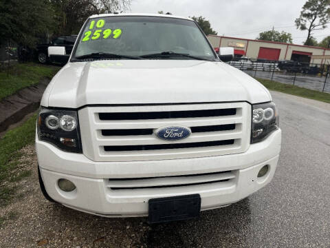 2010 Ford Expedition EL for sale at SCOTT HARRISON MOTOR CO in Houston TX