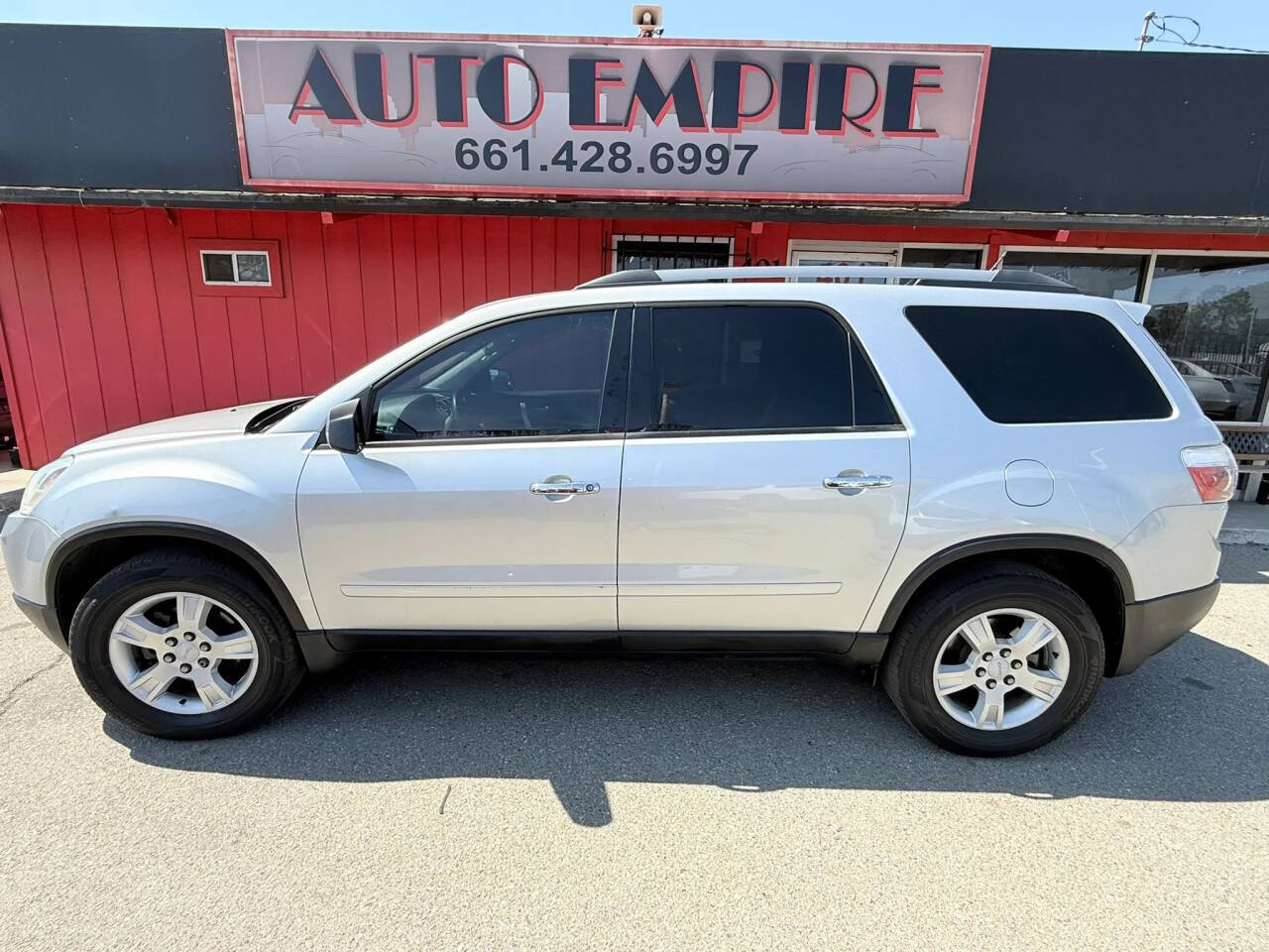 Silver 2012 GMC Acadia SLE SLE 4dr SUV 1